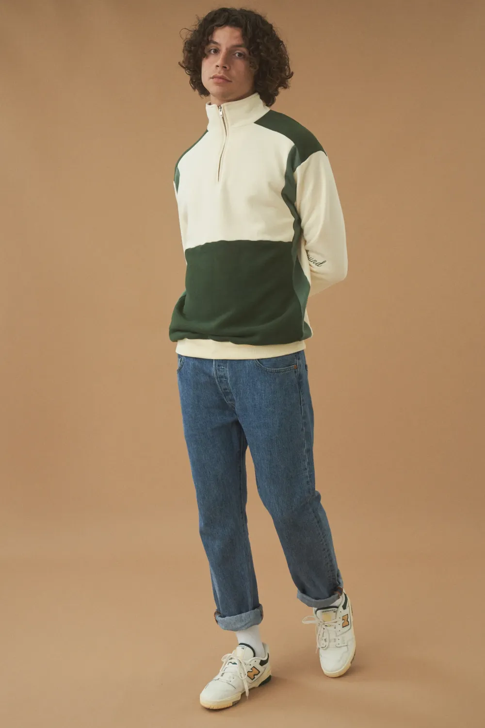 bound 'Mont Blanc' 1/4 Zip Sweater