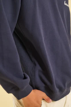 bound Navy Premium Script Sweater