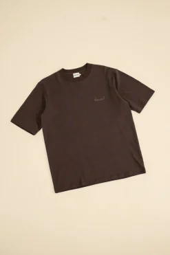 bound Oak Brown Script Tee