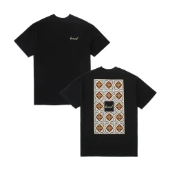 bound 'Porto Azulejos' Tee - Black