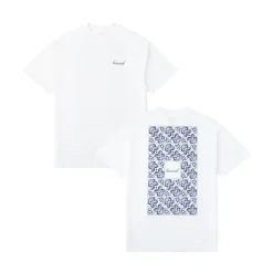 bound 'Porto Azulejos' Tee - White