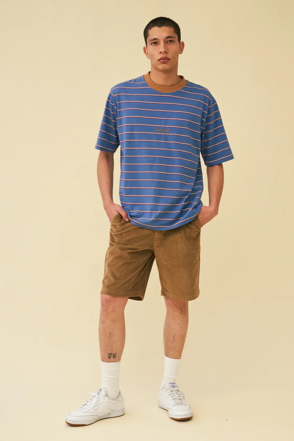 bound 'Sapphire Blue' Stripe Tee