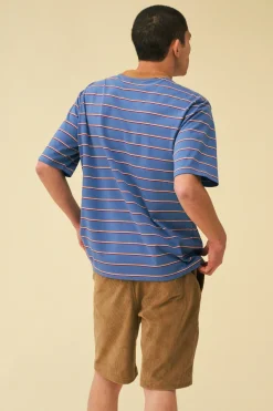 bound 'Sapphire Blue' Stripe Tee