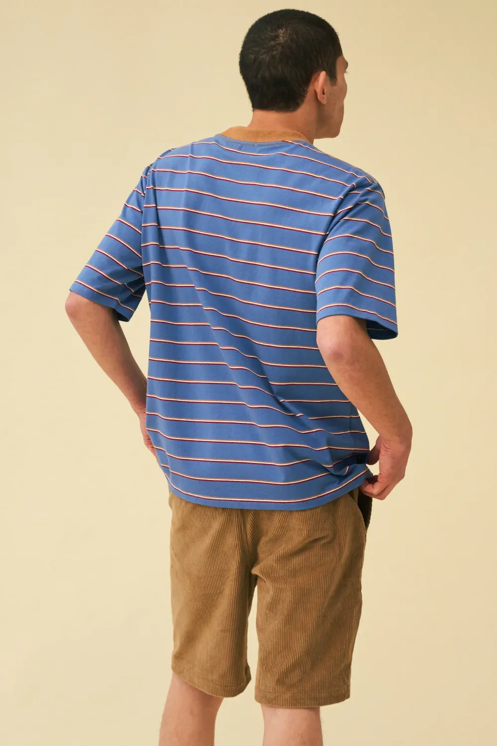 bound 'Sapphire Blue' Stripe Tee