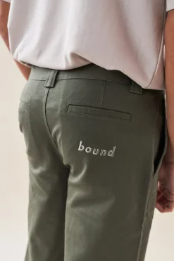 bound 'Stamford' Chino Trouser - Khaki