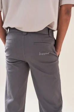 bound 'Stamford' Chino Trouser - Grey