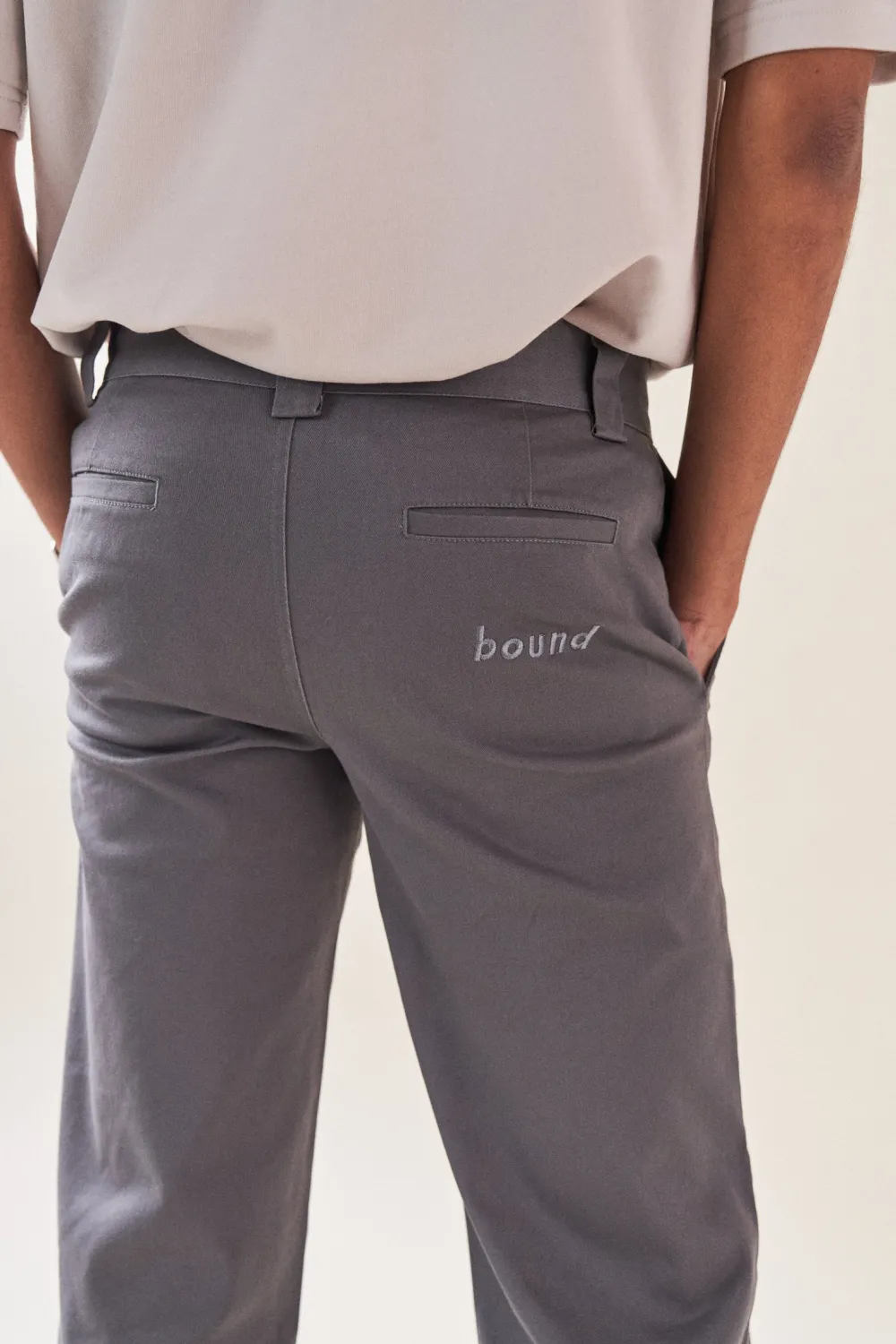 bound 'Stamford' Chino Trouser - Grey