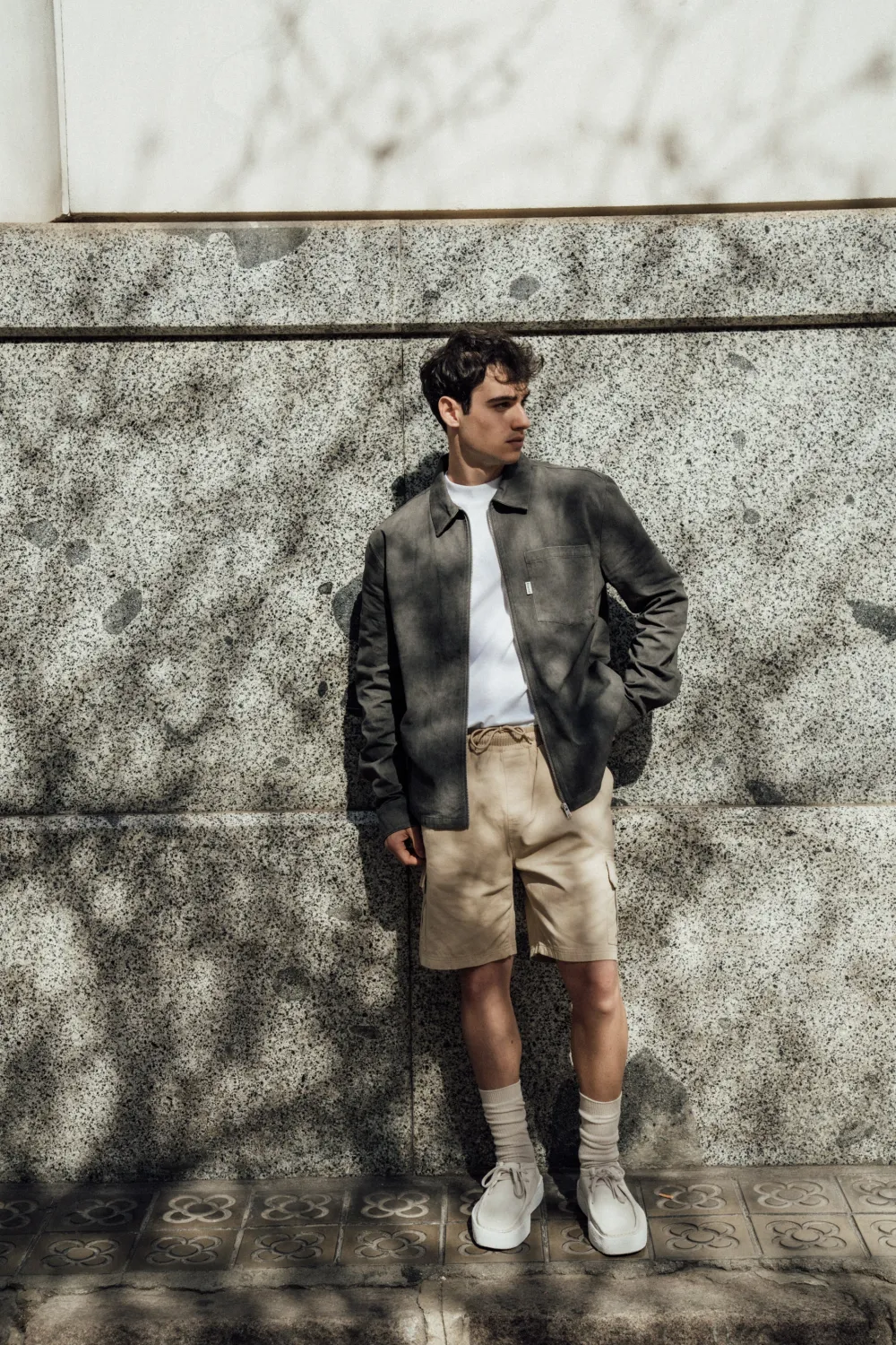 bound Staten Cargo Shorts - Beige
