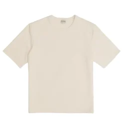 bound Textured Duty Tee - Ecru
