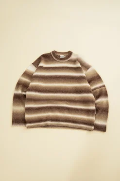 bound Toffee Ombre Knit Sweater