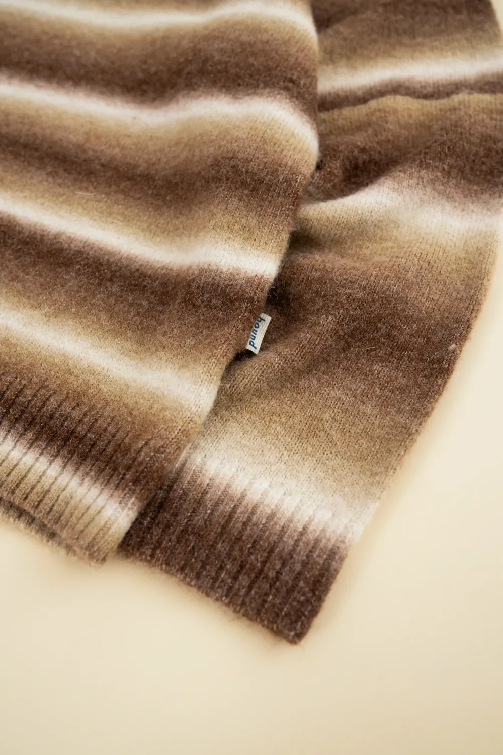 bound Toffee Ombre Knit Sweater