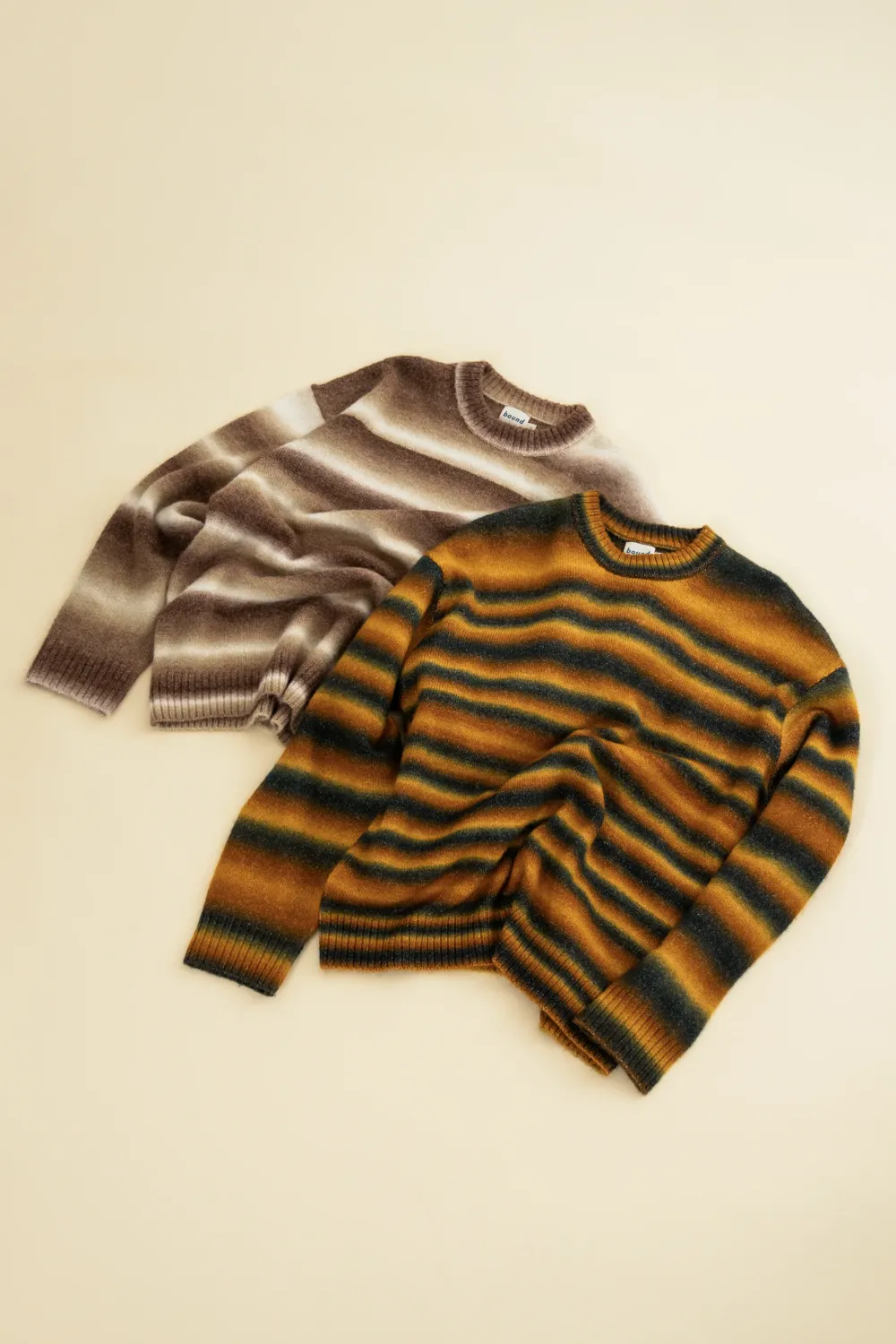 bound Toffee Ombre Knit Sweater