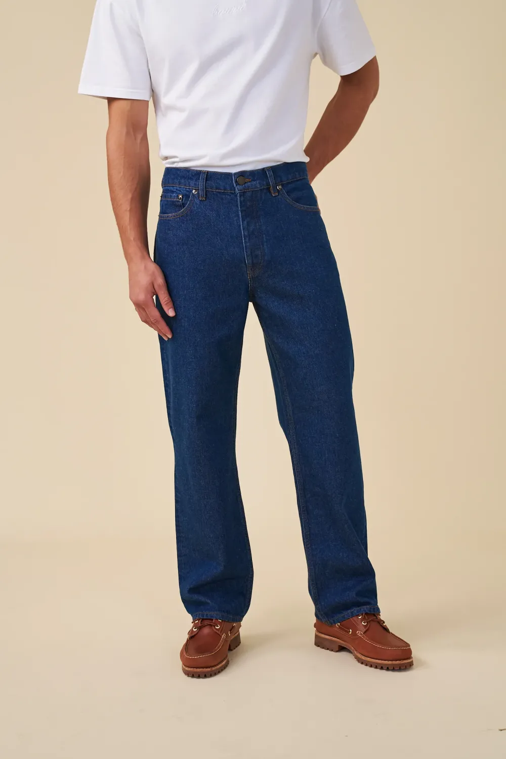 bound Union Denim Jean - Mid Blue