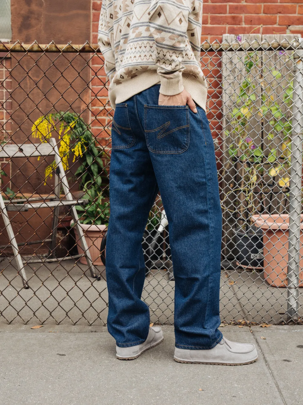 bound Union Denim Jean - Mid Blue