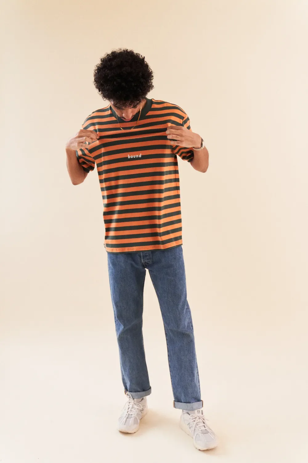bound 'Valencia' Stripe Tee