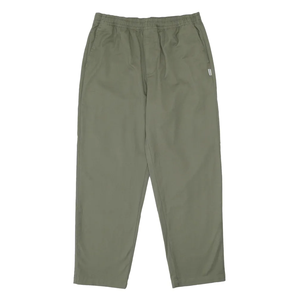 bound William Staple Cotton Trousers - Olive
