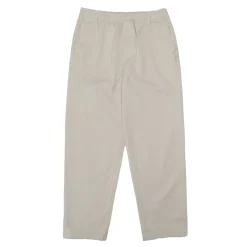 bound William Staple Cotton Trousers - Ecru