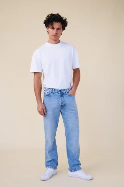 bound Williamsburg Denim Jean - Light Blue