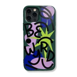 C.D x UN:IK 'Be Wyrd' Phone Case - Green