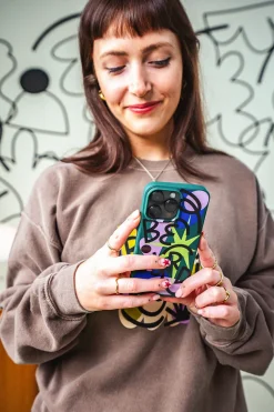 C.D x UN:IK 'Be Wyrd' Phone Case - Green