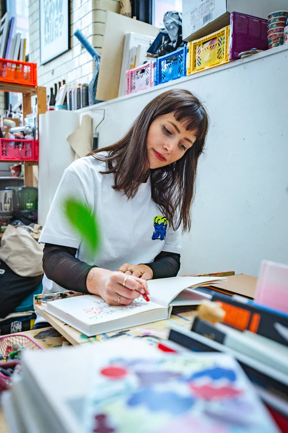 C.D x UN:IK 'Evolve or Repeat' Tee - White