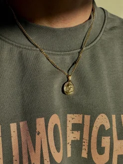 UN:IK Essentials Centurion Pendant Necklace - Silver / Gold