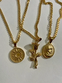 UN:IK Essentials Centurion Pendant Necklace - Silver / Gold
