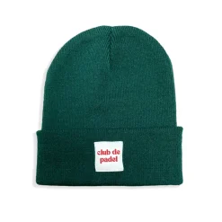 Club De Padel Beanie - Green / Grey / Cream / Navy