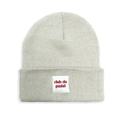 Club De Padel Beanie - Green / Grey / Cream / Navy
