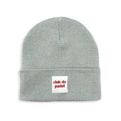Club De Padel Beanie - Green / Grey / Cream / Navy