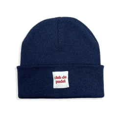 Club De Padel Beanie - Green / Grey / Cream / Navy