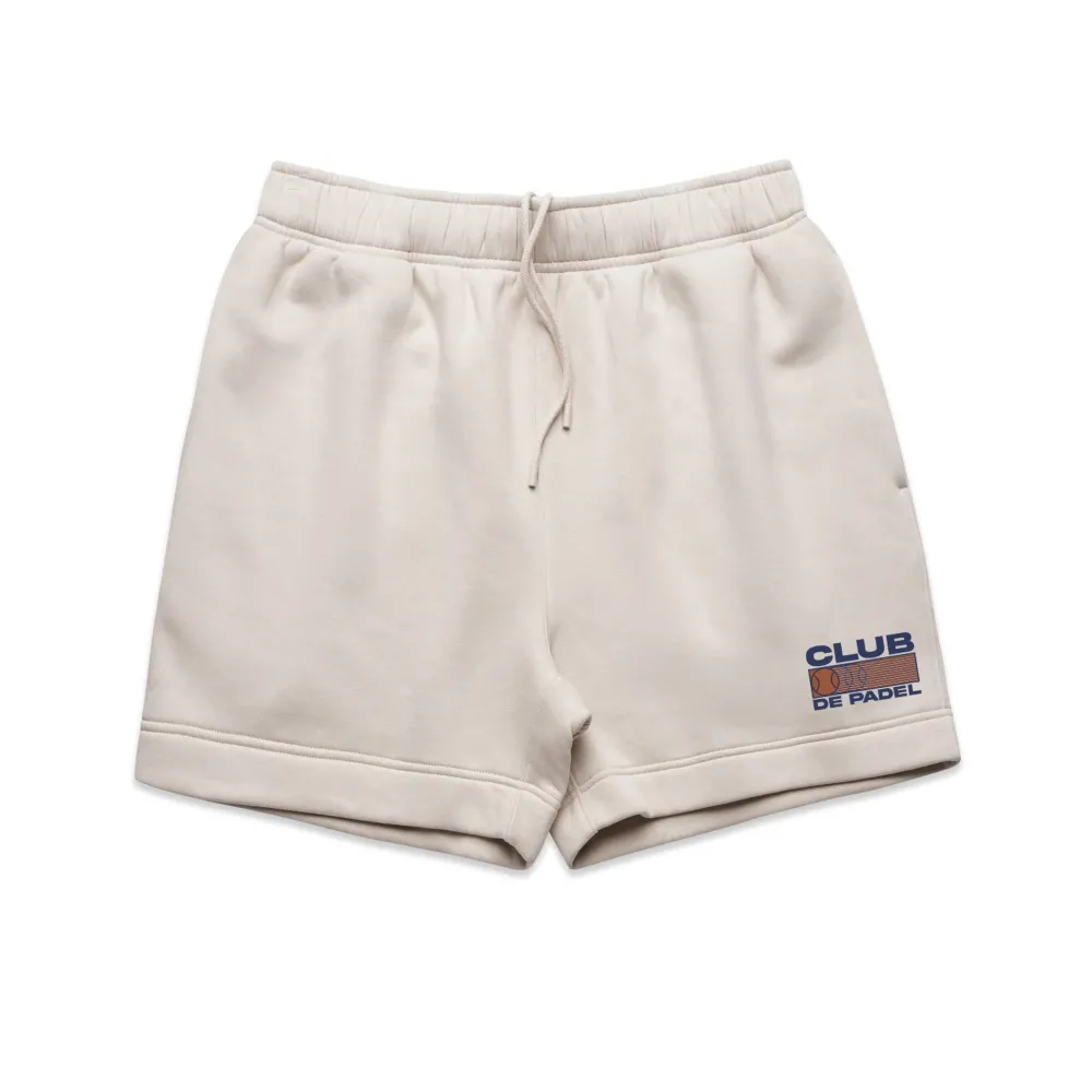 Club De Padel 'Heritage' Jogger Shorts - Bone