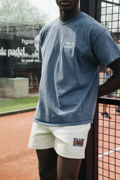 Club De Padel 'Heritage' Jogger Shorts - Bone