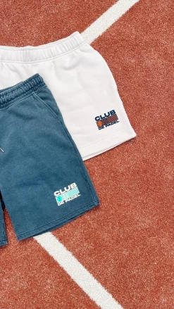 Club De Padel 'Heritage' Jogger Shorts - Bone