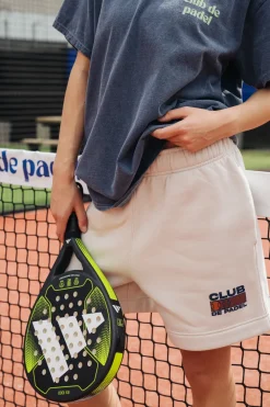 Club De Padel 'Heritage' Jogger Shorts - Bone