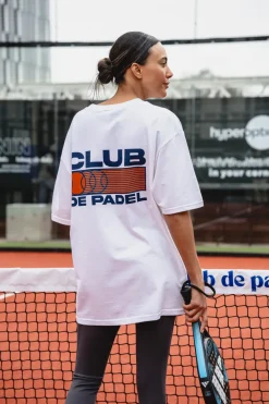 Club De Padel 'Heritage' Tee - White