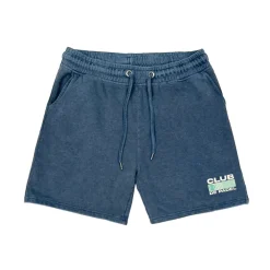 Club De Padel 'Heritage' Washed Jogger Shorts - Navy