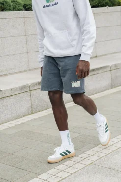 Club De Padel 'Heritage' Washed Jogger Shorts - Navy