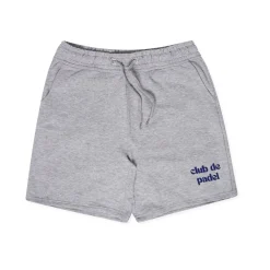 Club De Padel Logo Jogger Shorts - Grey