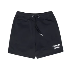 Club De Padel Logo Jogger Shorts - Black