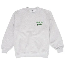 Club De Padel Logo Sweater - Ash Grey