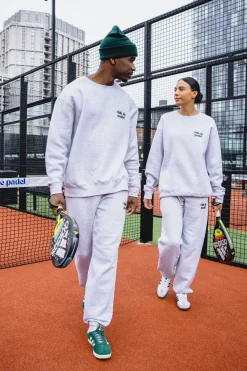 Club De Padel Logo Sweater - Ash Grey