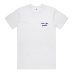 Club De Padel Logo Tee - Ash