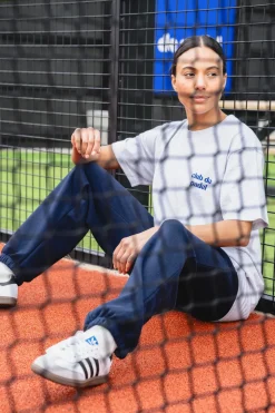 Club De Padel Logo Tee - Ash