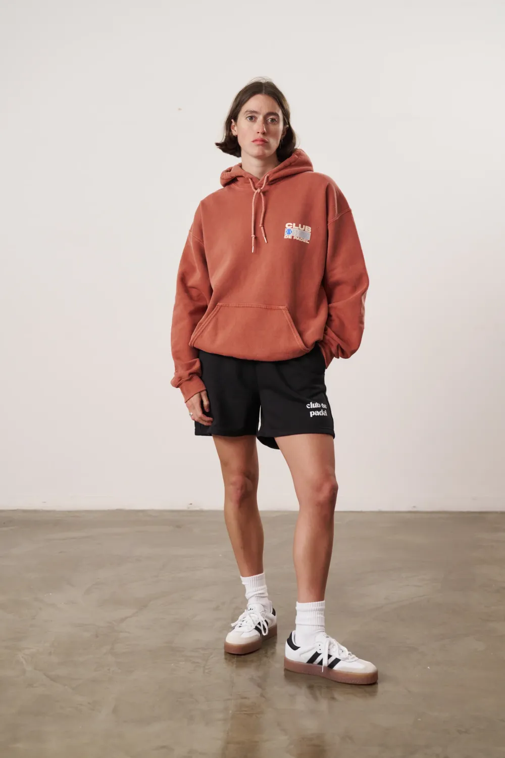 Women Club De Padel Logo WMNS Jogger Shorts - Black