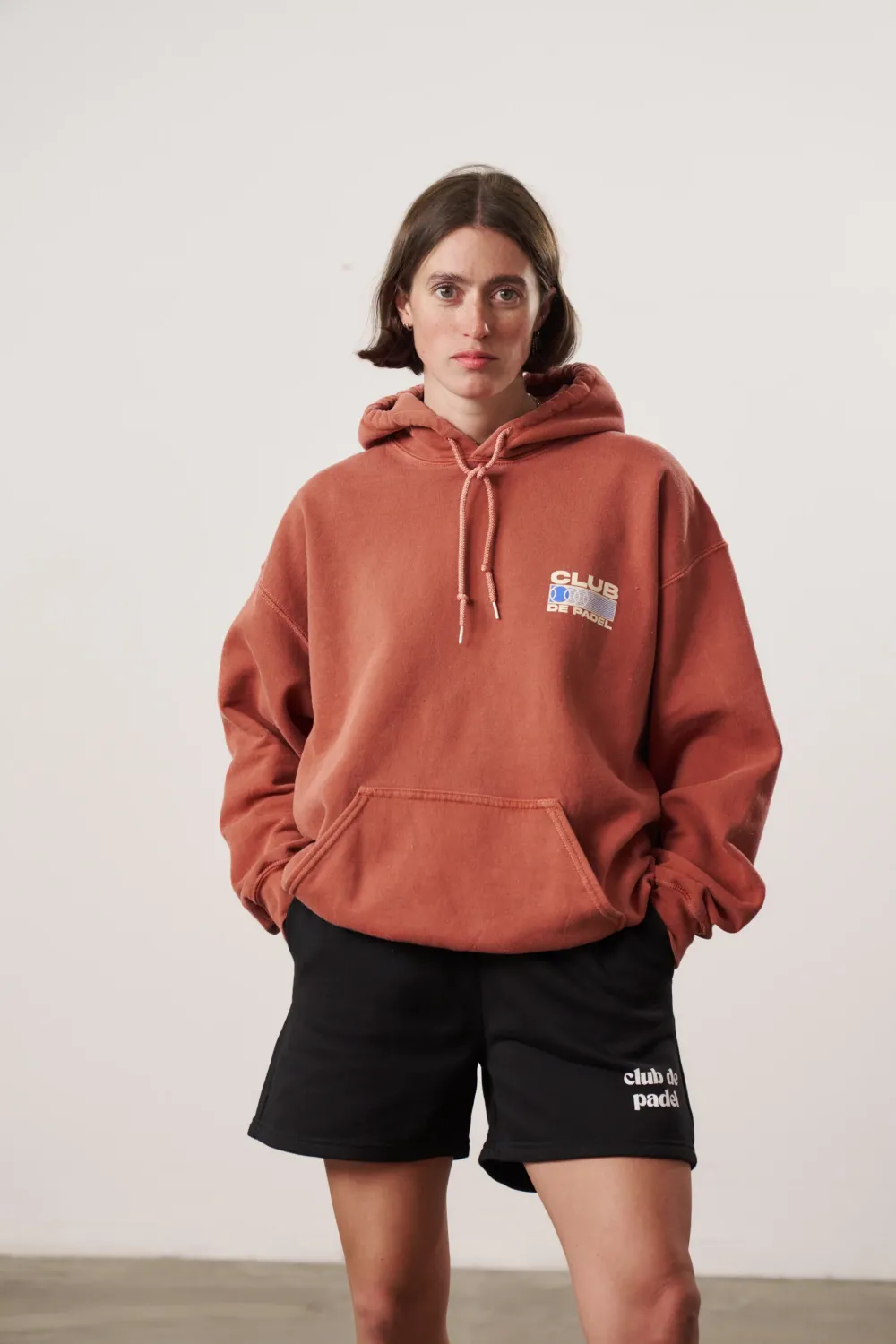 Women Club De Padel Logo WMNS Jogger Shorts - Black