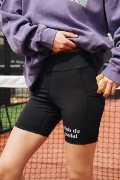 Women Club De Padel Logo WMNS Tech Shorts - Black