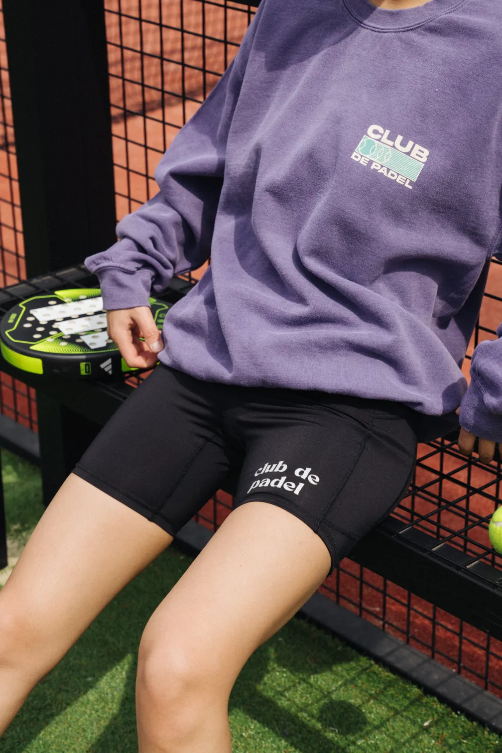 Women Club De Padel Logo WMNS Tech Shorts - Black