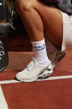 Club De Padel Sports Socks - White