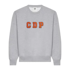 Club De Padel 'Varsity' Heavyweight Sweater - Heather Grey